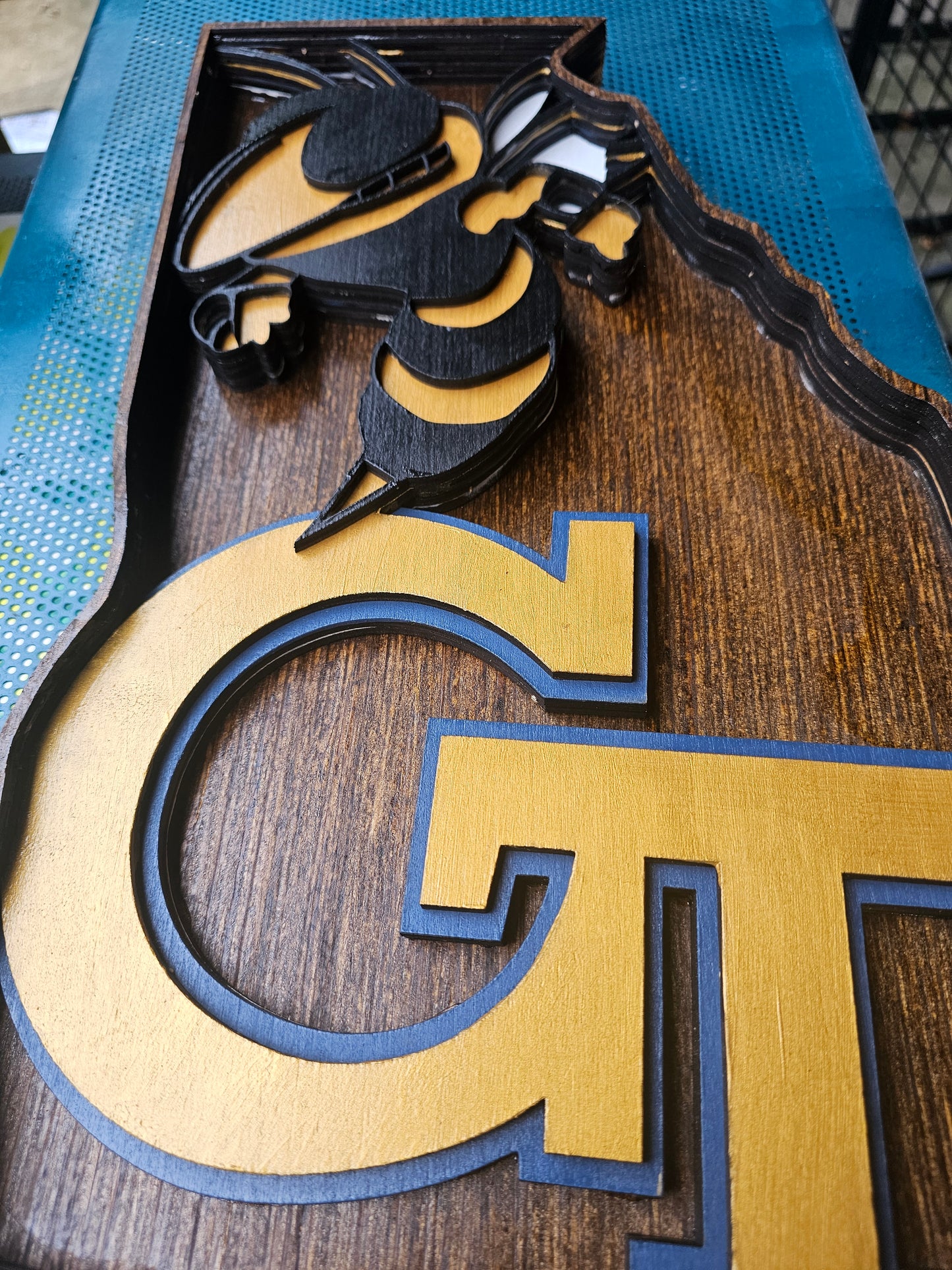 Georgia Tech YellowJackets Sign