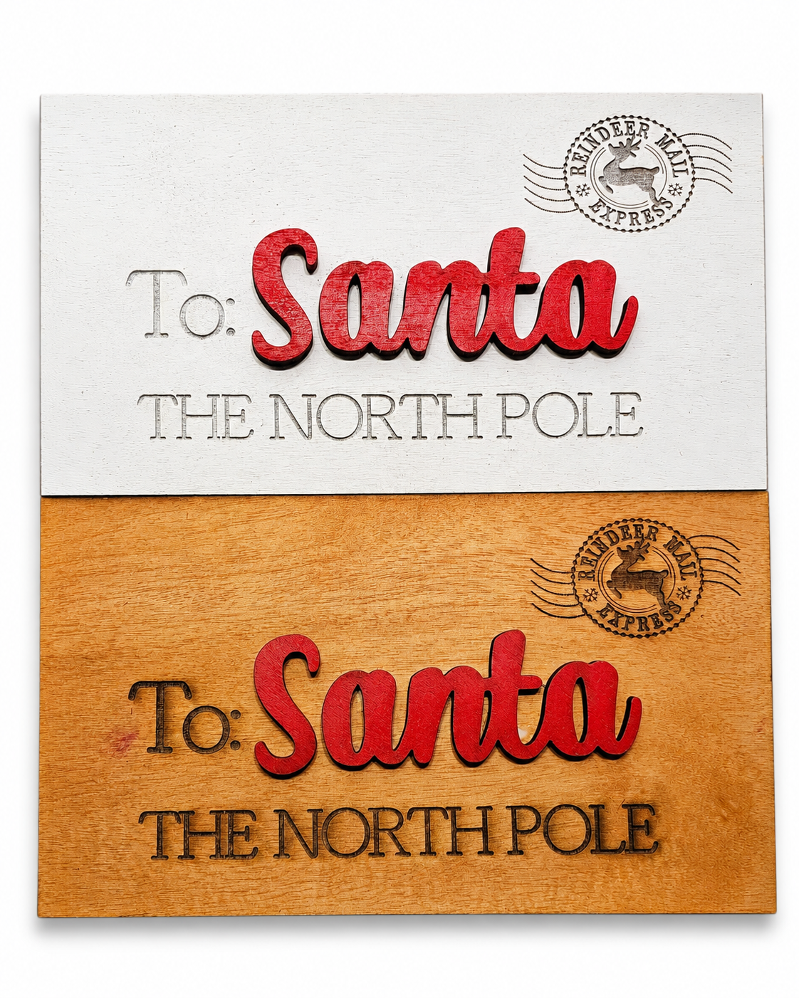 Rustic Santa Mail Set