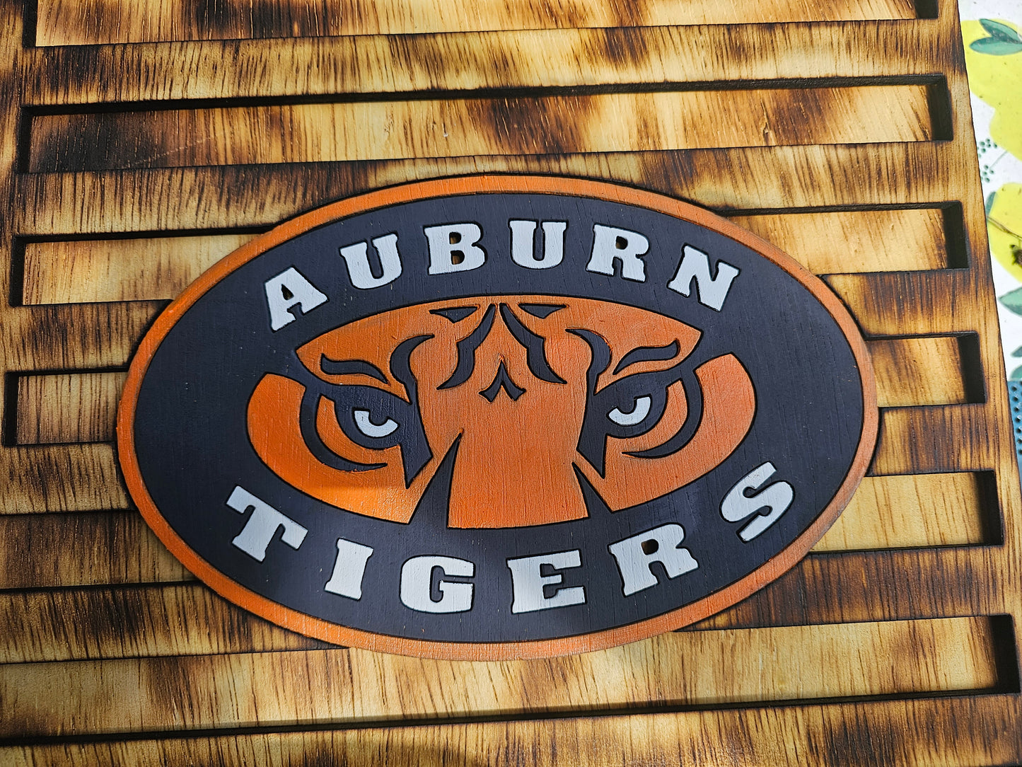 Auburn American flag sign