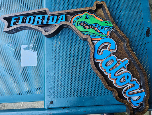 Custom Florida Gators Sign