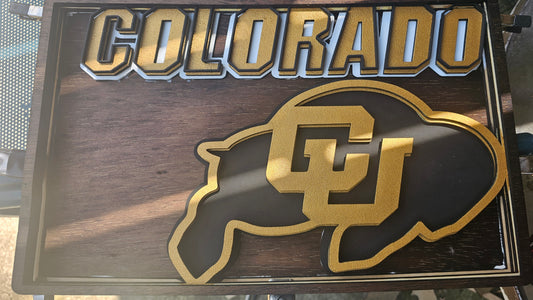 Colorado Buffaloes Sign